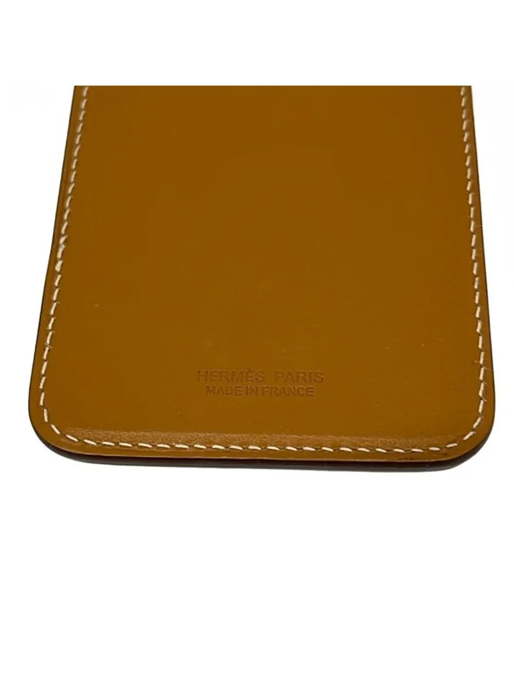 Hermes Card Case Gold Mag Safe